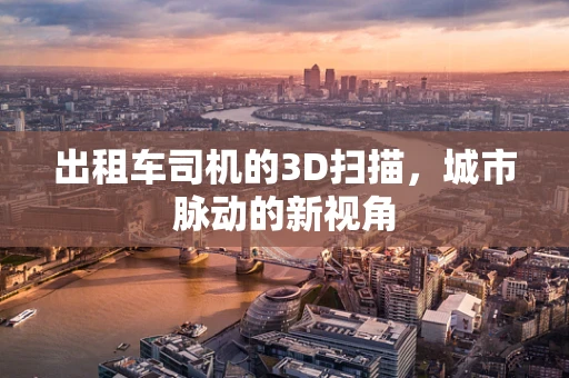 出租车司机的3D扫描，城市脉动的新视角