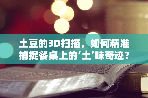 土豆的3D扫描，如何精准捕捉餐桌上的‘土’味奇迹？