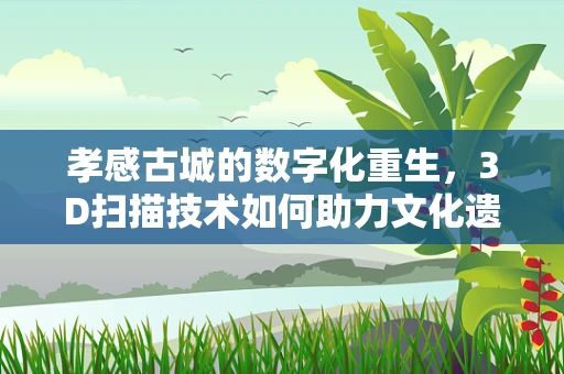 孝感古城的数字化重生，3D扫描技术如何助力文化遗产保护？