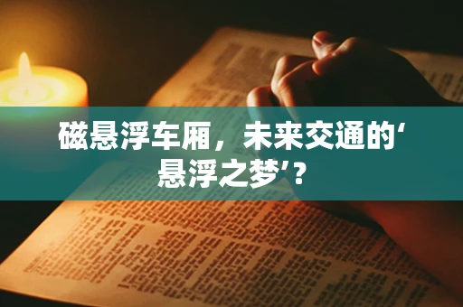 磁悬浮车厢，未来交通的‘悬浮之梦’？
