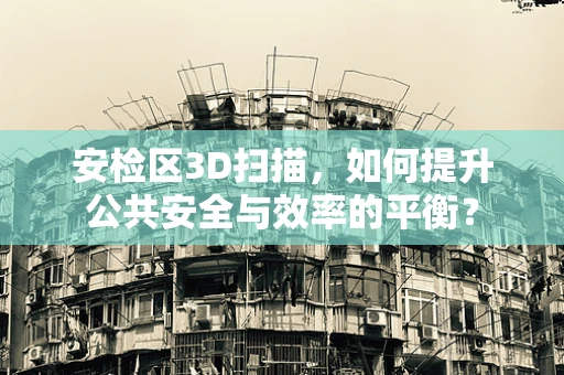 安检区3D扫描，如何提升公共安全与效率的平衡？