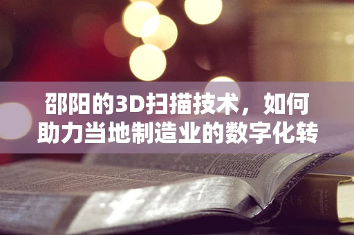邵阳的3D扫描技术，如何助力当地制造业的数字化转型？