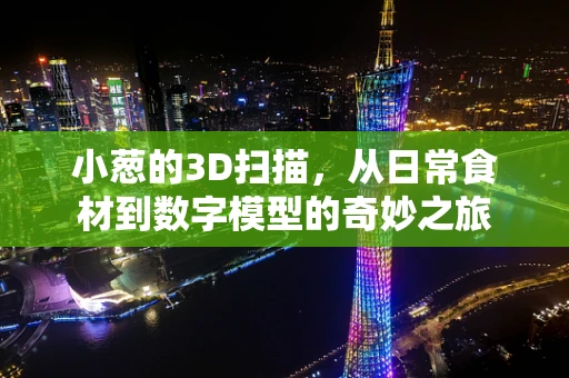 小葱的3D扫描，从日常食材到数字模型的奇妙之旅