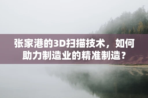 张家港的3D扫描技术，如何助力制造业的精准制造？