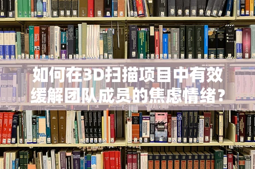 如何在3D扫描项目中有效缓解团队成员的焦虑情绪？