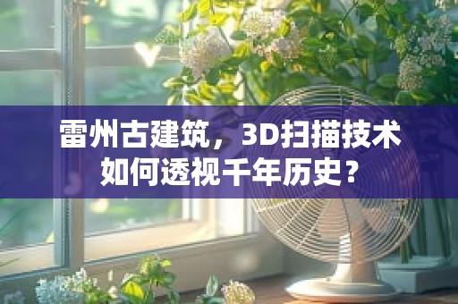 雷州古建筑，3D扫描技术如何透视千年历史？
