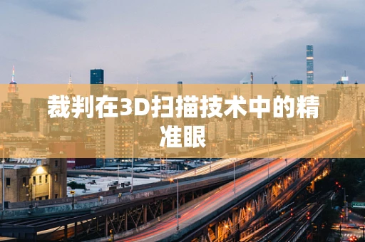 裁判在3D扫描技术中的精准眼