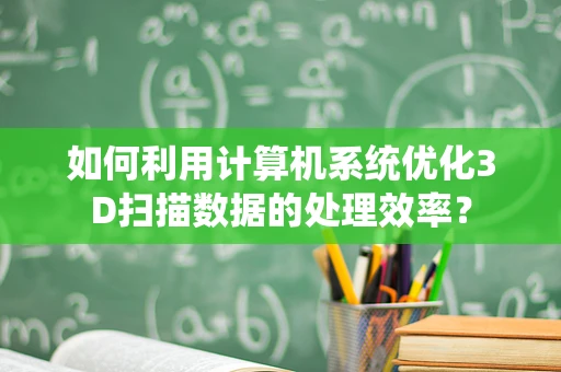 如何利用计算机系统优化3D扫描数据的处理效率？