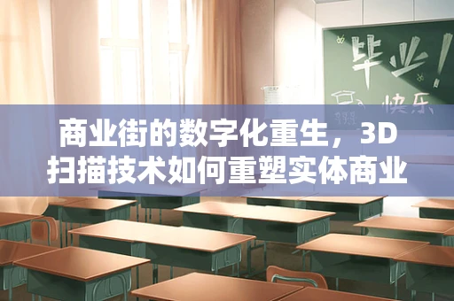 商业街的数字化重生，3D扫描技术如何重塑实体商业的未来？