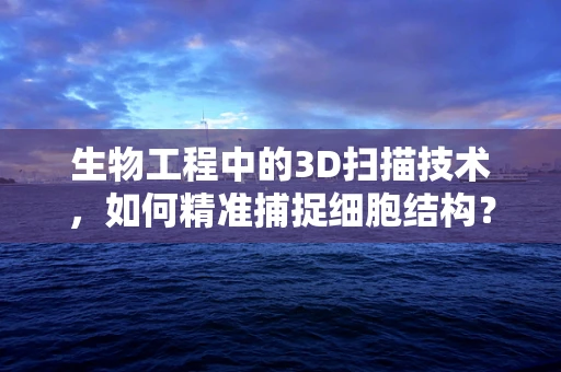 生物工程中的3D扫描技术，如何精准捕捉细胞结构？