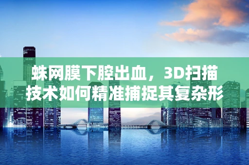 蛛网膜下腔出血，3D扫描技术如何精准捕捉其复杂形态？
