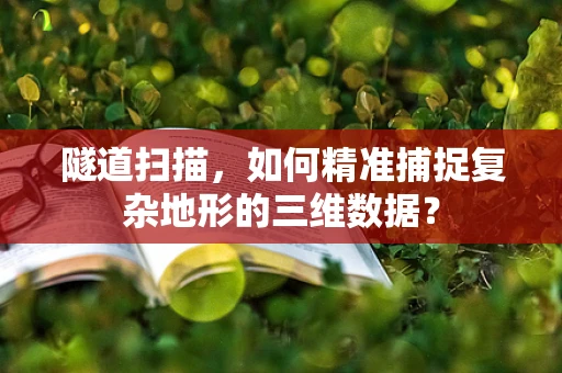 隧道扫描，如何精准捕捉复杂地形的三维数据？