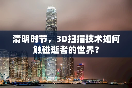 清明时节，3D扫描技术如何触碰逝者的世界？