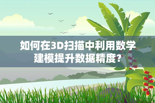如何在3D扫描中利用数学建模提升数据精度？