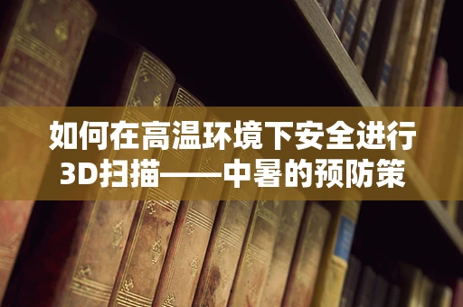 如何在高温环境下安全进行3D扫描——中暑的预防策略