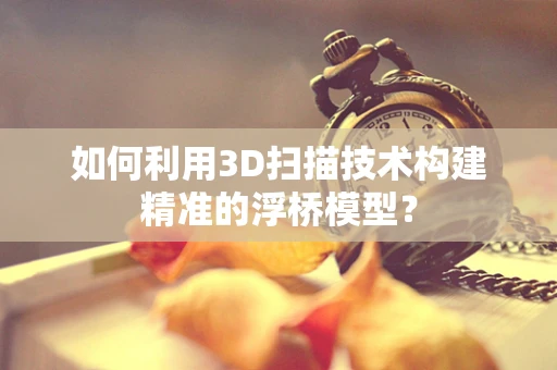 如何利用3D扫描技术构建精准的浮桥模型？