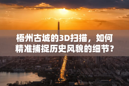 梧州古城的3D扫描，如何精准捕捉历史风貌的细节？