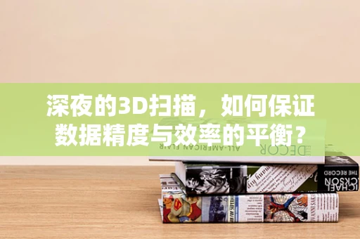深夜的3D扫描，如何保证数据精度与效率的平衡？