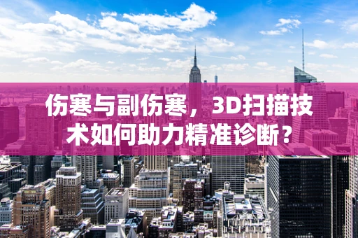 伤寒与副伤寒，3D扫描技术如何助力精准诊断？