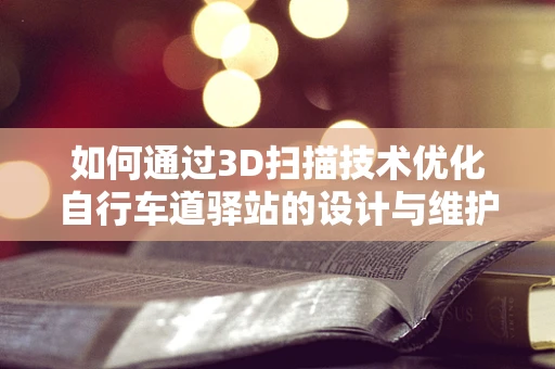 如何通过3D扫描技术优化自行车道驿站的设计与维护？