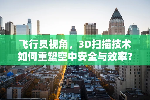 飞行员视角，3D扫描技术如何重塑空中安全与效率？