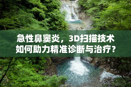 急性鼻窦炎，3D扫描技术如何助力精准诊断与治疗？
