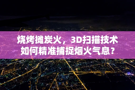 烧烤摊炭火，3D扫描技术如何精准捕捉烟火气息？
