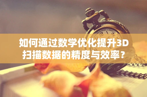 如何通过数学优化提升3D扫描数据的精度与效率？