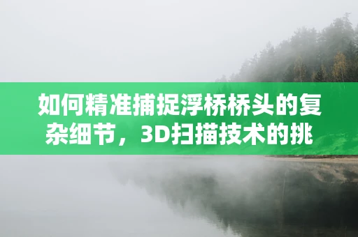 如何精准捕捉浮桥桥头的复杂细节，3D扫描技术的挑战与解决方案