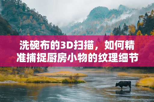 洗碗布的3D扫描，如何精准捕捉厨房小物的纹理细节？
