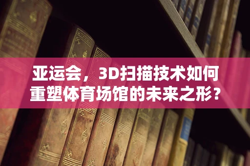 亚运会，3D扫描技术如何重塑体育场馆的未来之形？