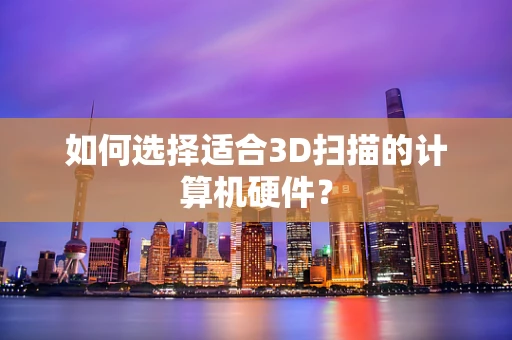如何选择适合3D扫描的计算机硬件？