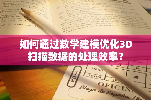 如何通过数学建模优化3D扫描数据的处理效率？