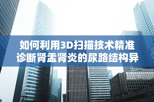 如何利用3D扫描技术精准诊断肾盂肾炎的尿路结构异常？