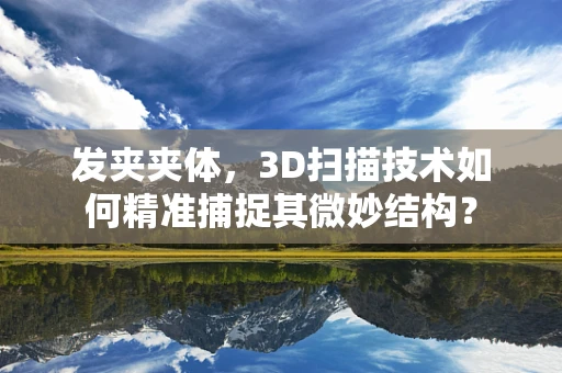 发夹夹体，3D扫描技术如何精准捕捉其微妙结构？