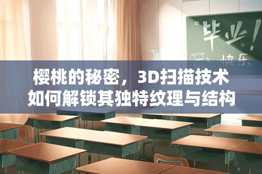 樱桃的秘密，3D扫描技术如何解锁其独特纹理与结构？