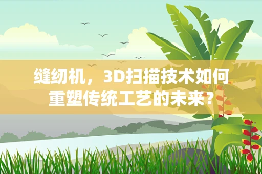 缝纫机，3D扫描技术如何重塑传统工艺的未来？