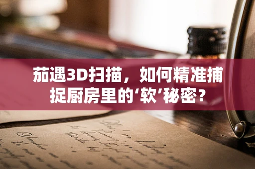 茄遇3D扫描，如何精准捕捉厨房里的‘软’秘密？