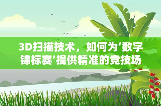 3D扫描技术，如何为‘数字锦标赛’提供精准的竞技场？