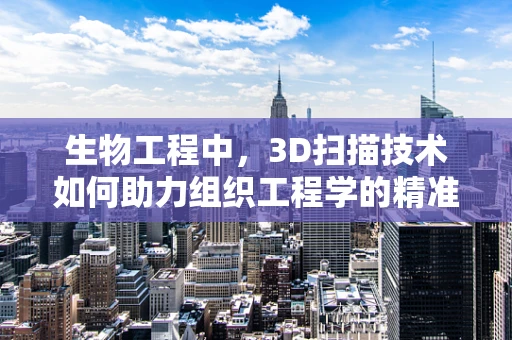 生物工程中，3D扫描技术如何助力组织工程学的精准再生？