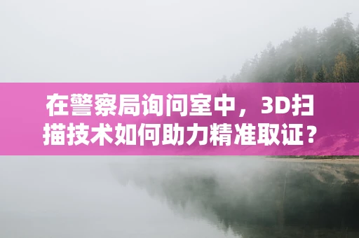 在警察局询问室中，3D扫描技术如何助力精准取证？