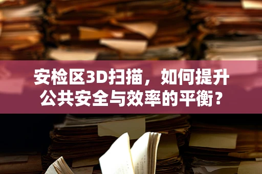 安检区3D扫描，如何提升公共安全与效率的平衡？