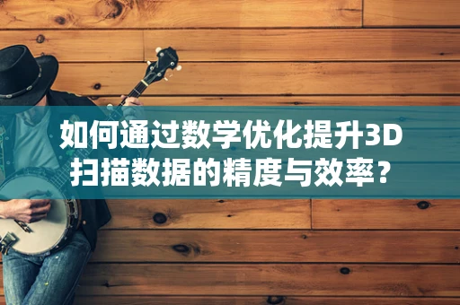 如何通过数学优化提升3D扫描数据的精度与效率？
