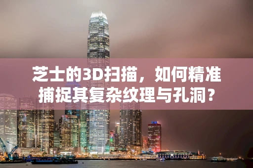芝士的3D扫描，如何精准捕捉其复杂纹理与孔洞？