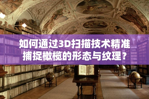如何通过3D扫描技术精准捕捉橄榄的形态与纹理？