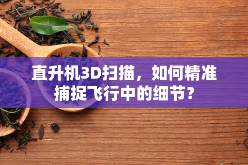 直升机3D扫描，如何精准捕捉飞行中的细节？