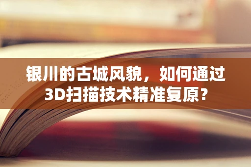 银川的古城风貌，如何通过3D扫描技术精准复原？