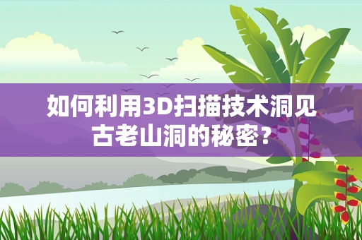 如何利用3D扫描技术洞见古老山洞的秘密？
