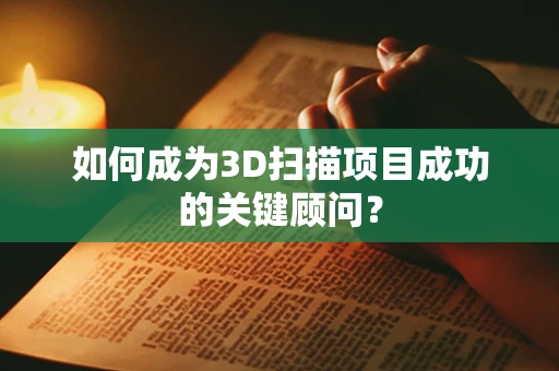 如何成为3D扫描项目成功的关键顾问？