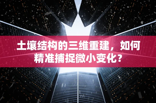 土壤结构的三维重建，如何精准捕捉微小变化？